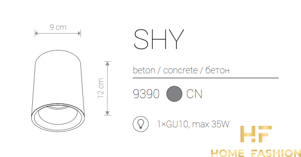 Точечный светильник Nowodvorski Modern SHY 9390 CN