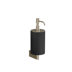 Дозатор для жидкого мыла Gessi Habito Black/Finox Brushed Nickel (66414-149)