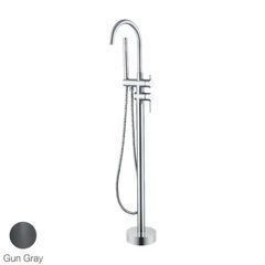 Напольный смеситель для ванны Devit Flow Gun Metal (550538BGM)