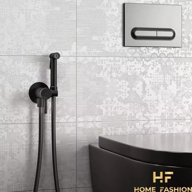 Гігієнічний душ Paffoni Tweet Plus із змішувачем Matt Black (ZDUP125NO)