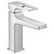 Смеситель для раковины HANSGROHE Metropol однорычажный 110, с петлеобразной ручкой и сливн. гарнитуром push-open, 74507000