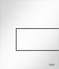 Клавиша смыва для писсуара Tece Square белый глянцевый (9242812)