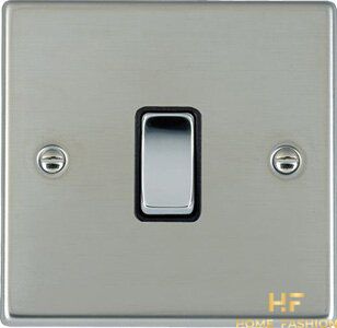Выключатель Hamilton Hartland 73DPBC-B, цвет - Bright Steel