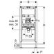 Інсталяція для пісуара Geberit Duofix 111.689.00.1