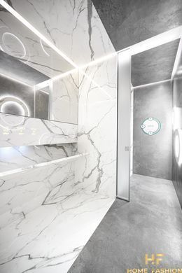 Керамогранит Ultra Marmi Bianco Statuario 75x75 Lucidato Shiny