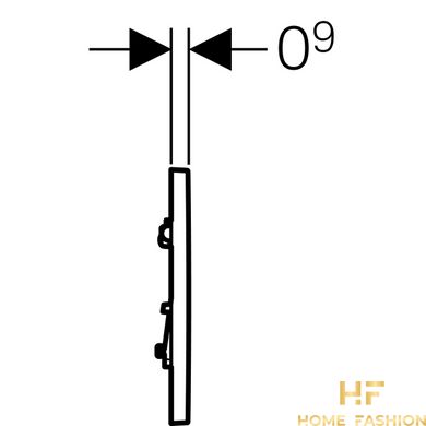 Клавиша смыва для писсуара Geberit Type30 116.017.KM.1