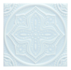 Декор Adex Studio Relieve Mandala Planet Ice Blue 14,8х14,8