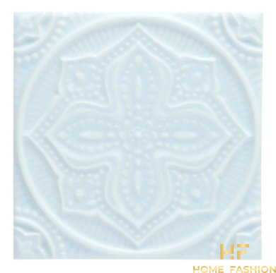 Декор Adex Studio Relieve Mandala Planet Ice Blue 14,8х14,8