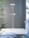 Каскадный излив для душа GESSI CASCATA 39892 + 39890