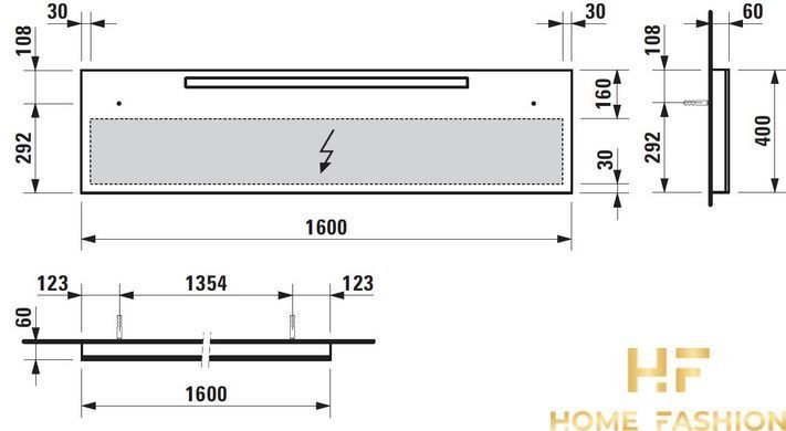 Зеркало для ванной комнаты Laufen Alessi One H4484410972001