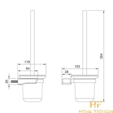 Щітка для унітазу IMPRESE GRAFIKY ZMK04180826