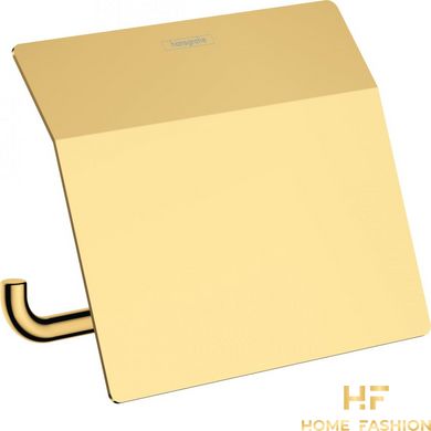 Тримач для туалетного паперу Hansgrohe AddStoris золото (41753990)