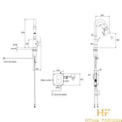 Змішувач для кухні IMPRESE SMART bio ZMK051901151