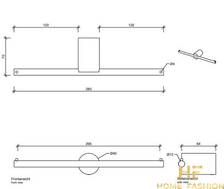 Тримач для туалетного паперу DECOR WALTHER STONE TPH2 0974964, колір - чорний матовий/хром