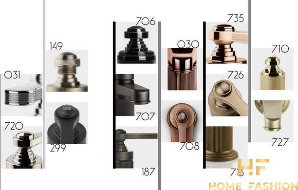 Настенный смеситель для ванны GESSI VENTI20 65036-031
