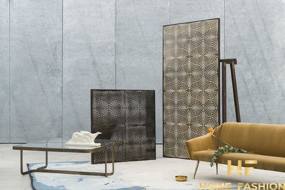 Керамограніт Petracer`s Swing Piuma ottone su fondo nero matt 60x60