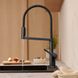 Смеситель для кухни Hansgrohe Talis M54 PowderSpray 210 3jet Semi-Pro Brushed Black Chrome (72861340)
