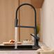 Смеситель для кухни Hansgrohe Talis M54 PowderSpray 210 3jet Semi-Pro Brushed Black Chrome (72861340)