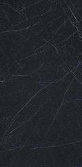Керамогранит Ultra Marmi Nero Marquinia 37,5x75 Lucidato Shiny
