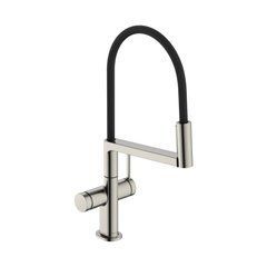 Змішувач для кухні Hansgrohe Talis M54 PowderSpray 210 3jet Semi-Pro Stainless Steel Finish (72861800)