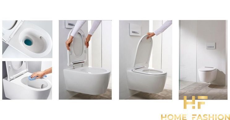 Кришка для унітазу Geberit ONE 243.989.21.1, колір білий