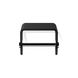 Тримач для туалетного паперу DECOR WALTHER STONE TPH4 0974564, колір - чорний матовий/хром
