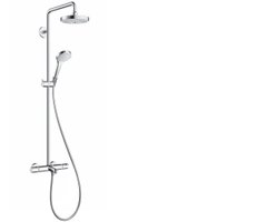 Душевая система для ванны HANSGROHE Croma Select S 180 2jet Showerpipe, 27351400