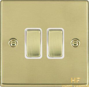 Выключатель Hamilton Hartland 71R22PB-W, цвет - Polished Brass