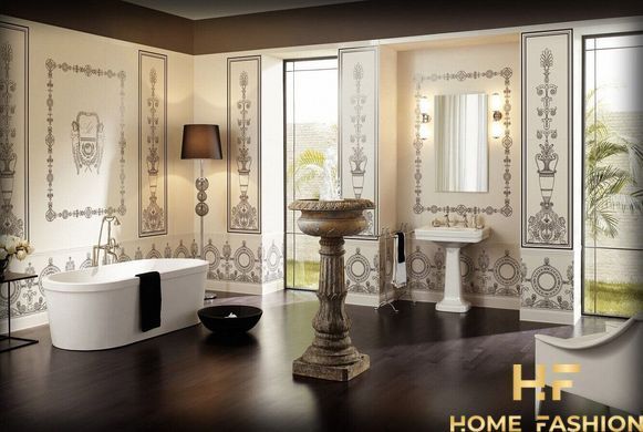 Декор Petracer`s Ad Personam Arabesque Nero Stuoiato 50x100