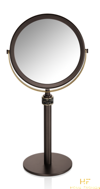 Косметическое зеркало DECOR WALTHER ROCKS SP13/V 0934141, цвет - темная бронза/золото матовое
