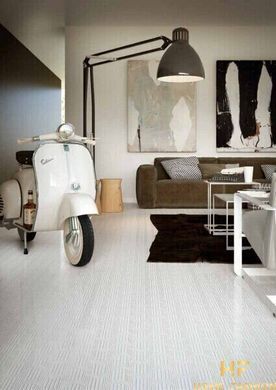 Керамограніт Petracer`s Swing Geometria ottone su fondo bianco matt 60x60