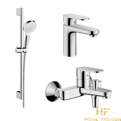 Набір змішувачів для ванни Hansgrohe Vernis Blend 70 хром (71550111)