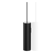 Йоршик для унітазу DECOR WALTHER STONE WBG 0970964, колір - чорний матовий/хром