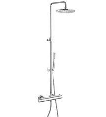 Душевая система с термостатом Paffoni Mini Birillo 225 мм Chrome (ZCOL638LIQCR)