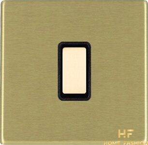 Выключатель Hamilton Hartland CFX 72C1XTSSB-B, цвет - Satin Brass