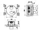 Настенный термостатический смеситель для душа GESSI OVALE 23234-031