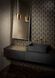 Керамограніт Petracer`s Swing Geometria ottone su fondo nero matt 60x60