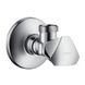 Вентиль кутовий HANSGROHE Е, 1/2*1/2, хром, 13903000