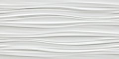 Плитка 3D Ribbon White Matt 40x80