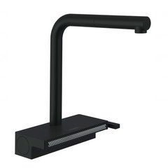 Змішувач для кухні Hansgrohe Aguno Select 250 2jet з витяжним зливом Sbox Black Matte (73830670)