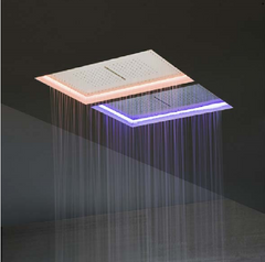 Верхний душ с LED подсветкой ANTONIO LUPI METEO3С BAL, цвет - зеркальная сталь