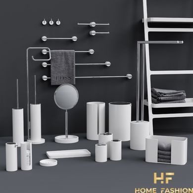 Мильниця DECOR WALTHER STONE STS 0972154, колір - білий/хром