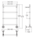 Полотенцесушитель водяной MARGAROLI MINI 3-442/S