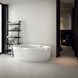 Керамограніт Petracer`s Swing Pavone sterling silver su fondo bianco matt 60x60