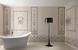 Декор Petracer`s Ad Personam Pavimento Lineare bianco, nero, beige 50x50