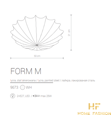 Люстра Nowodvorski Modern FORM M 9673 WH