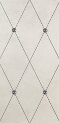 Плитка Petracer`s Ad Maiora Rhombus Platino su Beige, fregio Platino 50x100