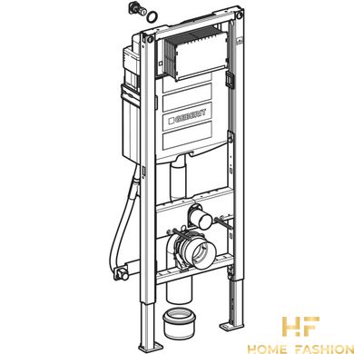 Інсталяція для підвісного унітазу Geberit Duofix Sigma 12см 111.350.00.5