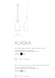 Підвісний світильник Nowodvorski Modern ALASKA 5756 BL