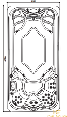 Гідромасажний басейн Jacuzzi J-16 PowerPro